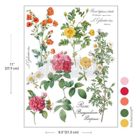 Vintage Florals H2O Transfer | Poetry in Petals | Redesign with Prima Waterslide Decal