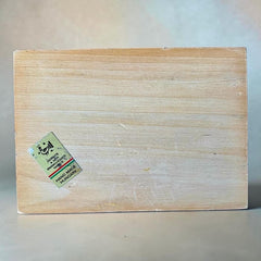 Vintage Hungarian Folk Art Floral Carved Wooden Trinket Box