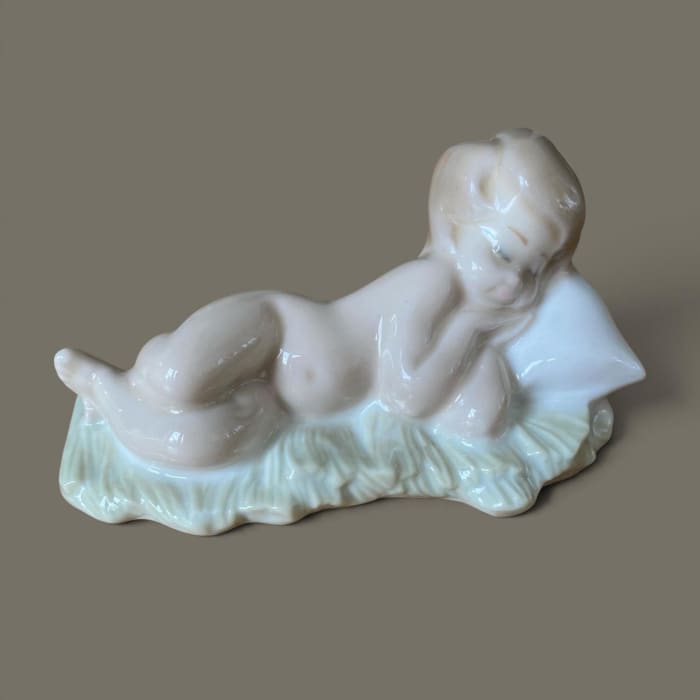 Vintage Lladró Spanish Porcelain Baby Jesus Figurine
