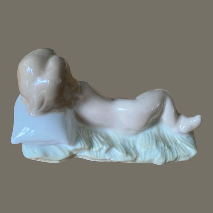 Vintage Lladró Spanish Porcelain Baby Jesus Figurine