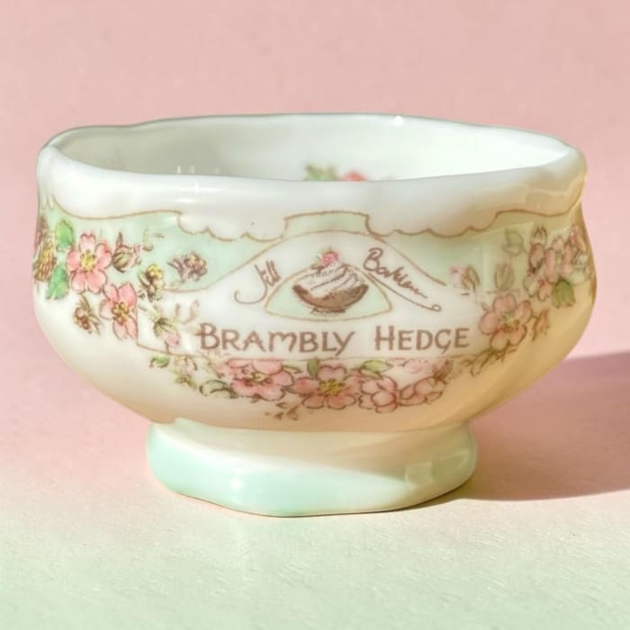 Vintage Royal Doulton Brambly Hedge Miniatures Bone China Sugar Bowl in Original Box