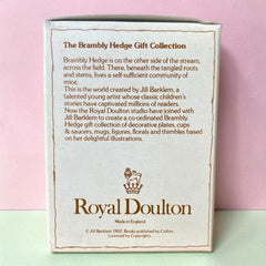 Vintage Royal Doulton Brambly Hedge Miniatures Bone China Sugar Bowl in Original Box