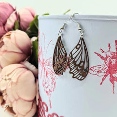 Wooden Earring Blanks by PolyOnlay Precision Art | Single Pack