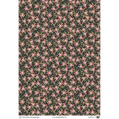 NEW | Decoupage Paper | Peony Pattern | Belles & Whistles | Dixie Belle | A1 | 23.5” x 33” | Rice Paper, for Furniture