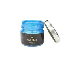 Metallic Wax | Blue Fthalo | Posh Chalk Patina | 30ml | Blue Wax, Gilding Wax, Shading Wax, Furniture Wax