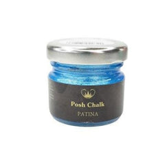 Metallic Wax | Blue Fthalo | Posh Chalk Patina | 30ml | Blue Wax, Gilding Wax, Shading Wax, Furniture Wax