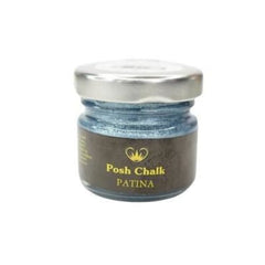 Metallic Wax | Blue Prussian | Posh Chalk Patina | 30ml | Blue Wax, Gilding Wax, Shading Wax, Furniture Wax