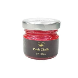 Metallic Wax | Red Medium Cadmium | Posh Chalk Patina | 30ml | Red Wax, Gilding Wax, Shading Wax, Furniture Wax