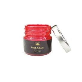 Metallic Wax | Red Medium Cadmium | Posh Chalk Patina | 30ml | Red Wax, Gilding Wax, Shading Wax, Furniture Wax