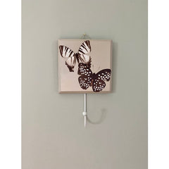 Butterfly Coat Hook - Wooden Clothes Hook - Girls Bedroom Hooks - Coat Hooks Kids - Wooden Wall Hooks - Nursery Hooks