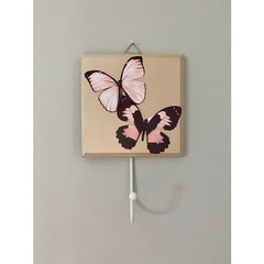 Butterfly Coat Hook - Wooden Clothes Hooks - Little Girl Gifts - Bedroom Door Hooks - Hooks for Nursery - Hooks for Wall