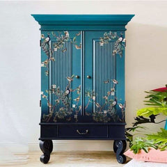 NEW | Prima Transfer | Avian Sanctuary | Redesign With Prima | Peacock Furniture Transfer, Peacock Decals, Decor, Print, Bird Wall Stickers