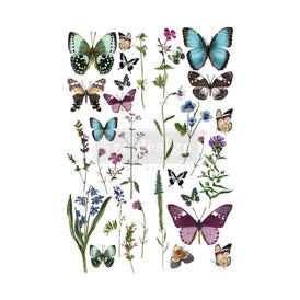 Butterfly Oasis Furniture Transfer by Redesign With Prima  | 24” x 35”