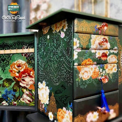 NEW Prima Transfer | Cece Pheasants & Peonies | Redesign With Prima | 24” x 35”