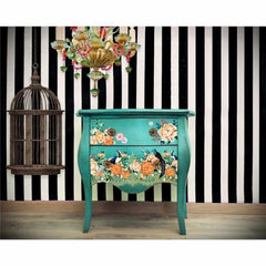 NEW Prima Transfer | Cece Pheasants & Peonies | Redesign With Prima | 24” x 35”