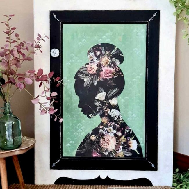 Decor Transfer | Floral Silhouette | Redesign With Prima |
