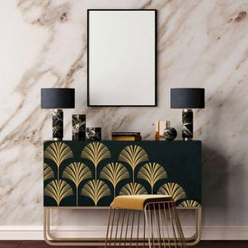 Interlinked Fans Furniture Transfer by Redesign With Prima | 24” x 35”