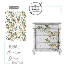 NEW Prima Transfer | Orange Grove | Redesign With Prima | 24” x 35”