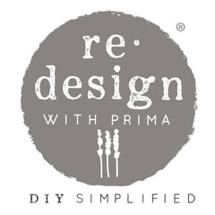 Petite Tile | Redesign With Prima | 24” x 35” | Furniture Transfers, Prima Transfers, Orange Flower Decals, Paisley Transfers