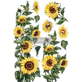 NEW Prima Transfer | Sunflower | Redesign With Prima | 24” x 35”