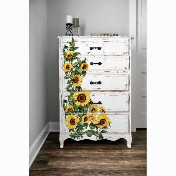 NEW Prima Transfer | Sunflower | Redesign With Prima | 24” x 35”