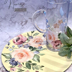 Decor Transfer - Watercolour Bloom | Redesign With Prima | 