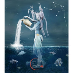 Decoupage Paper | Aquarius | Aussie Decor Transfers | 40gsm | MED or LGE