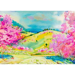 Decoupage Paper | Blossom Valley | Aussie Decor Transfers | SML or MED | Furniture Decoupage, Cherry Blossom Paper, Picture, Print