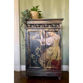 Decoupage Paper | Girl With A Lute | MINT by Michelle | A3 or A1