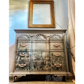 Ice Skating Decoupage Paper by MINT by Michelle