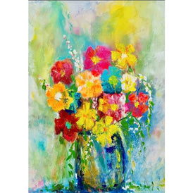 Decoupage Paper | Karen’s Technicolour Bouquet | MINT by Michelle | A3 or A1