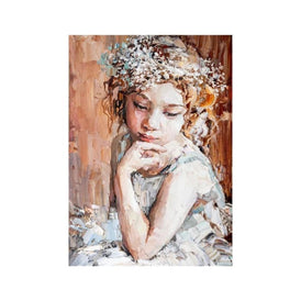 Decoupage Paper | Pensive Girl | MINT by Michelle | A3 or A1 | Furniture Decoupage