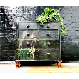 Decoupage Paper | Study in Black & Green | MINT by Michelle | A3 or A1