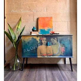 Decoupage Paper | Tahitian Women | MINT by Michelle | A3 or A1