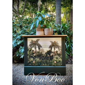 Decoupage Paper | The Tropics | MINT by Michelle | A3 or A1 | Jungle Furniture, Furniture Decoupage, Tropical Decoupage Paper