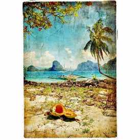 Decoupage Paper | Tropical Beach | MINT by Michelle | A3 or A1