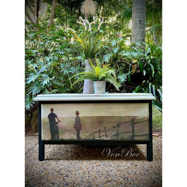 Decoupage Paper | Walking | MINT by Michelle | A3 or A1 | Furniture Decoupage, Decorative Paper, For Furniture