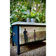 Decoupage Paper | Walking | MINT by Michelle | A3 or A1 | Furniture Decoupage, Decorative Paper, For Furniture