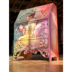 Decoupage Paper | Young Girl Reading | MINT by Michelle | A3