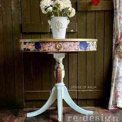 Decoupage Rice Paper - Fuchsia Meadow | Redesign With Prima 