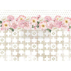 Decoupage Rice Paper, Tranquil Bloom, Redesign With Prima, Floral Decoupage, Pink Flower Paper