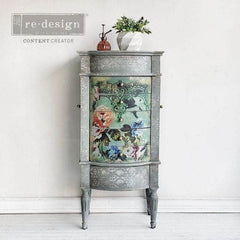Decoupage Tissue Paper | CeCe Retro Garden | Redesign With Prima | 19.5” x 30” | Vintage Floral Decoupage Paper, Flower Decoupage Napkin