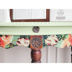 Decoupage Tissue Paper | CeCe Retro Garden | Redesign With Prima | 19.5” x 30” | Vintage Floral Decoupage Paper, Flower Decoupage Napkin