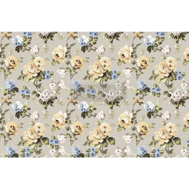 Decoupage Tissue Paper, Marigold, Redesign With Prima, Floral Decoupage Paper, Floral Craft Paper
