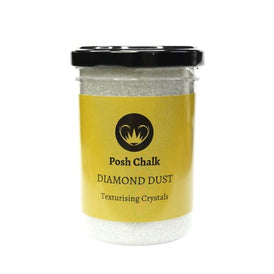 Diamond Dust | Posh Chalk | Texturising Crystals, Texture Additive, Texture Painting, Epoxy Resin Art, Nail Art, Posh Chalk Paste