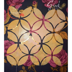 Extra Large Stencil - Circles | Aussie Decor Transfers | 20 