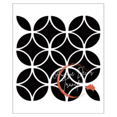 Extra Large Stencil | Circles | Aussie Decor Transfers | 20 