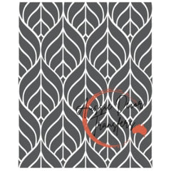 Extra Large Stencil | Leaves | Aussie Decor Transfers | 20 x