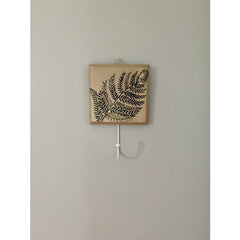Wooden Clothes Hook - Green Coat Hooks - Gold Coat Hooks - Hook for Hallway - Bedroom Door Hooks - Gardener Gift