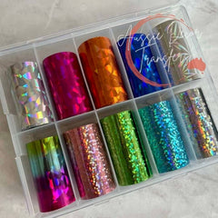 Foils | New Year Sparkle | Aussie Wonderfoil | Aussie Decor Transfers | 4cm x 100cm